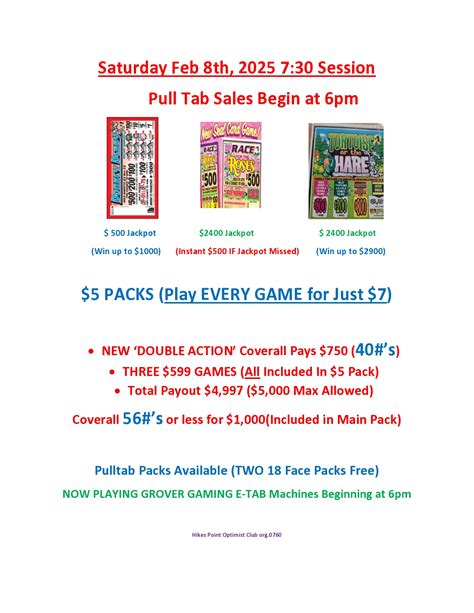 HPO Bingo at Charity Hall Bingo .